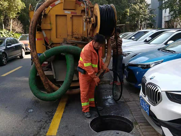 牡丹排污管道清淤