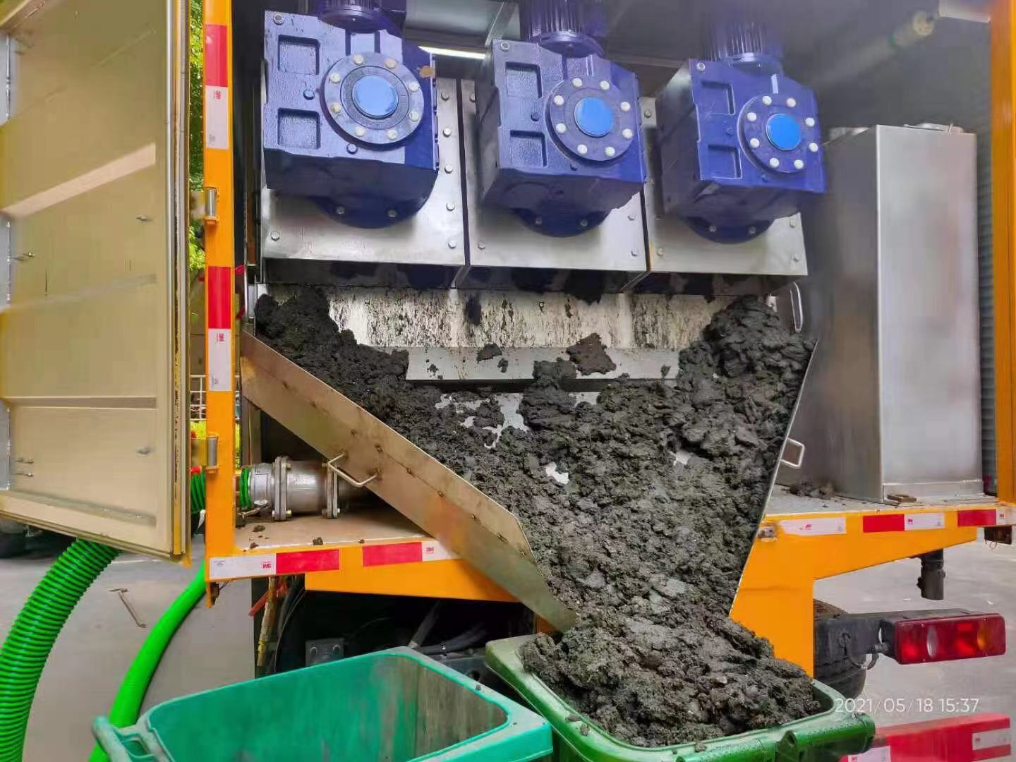 牡丹化粪池清掏城市维护站-泥浆净化干湿分离处理